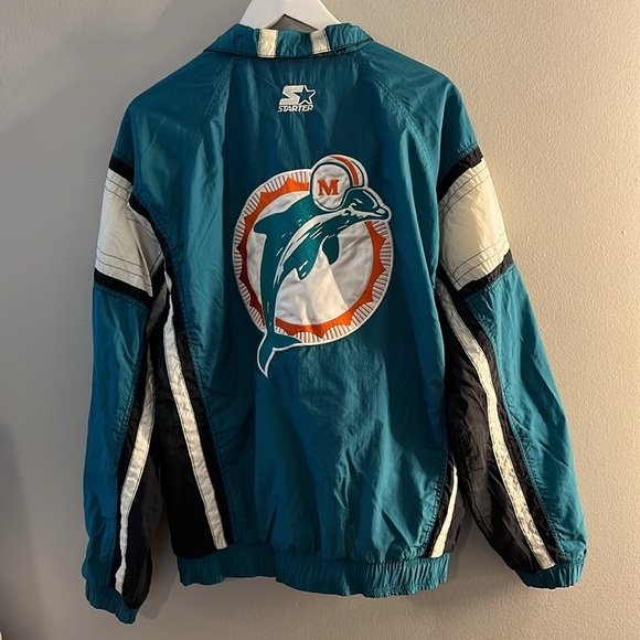 Vintage Starter Miami Dolphins Jacket Size Large